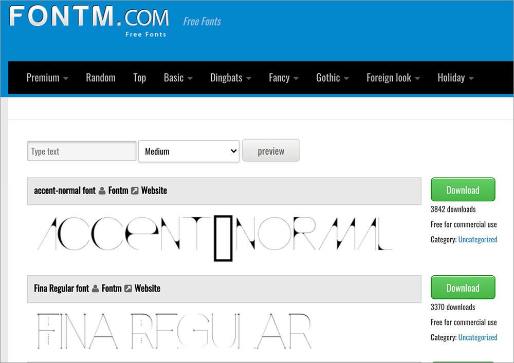 FontM