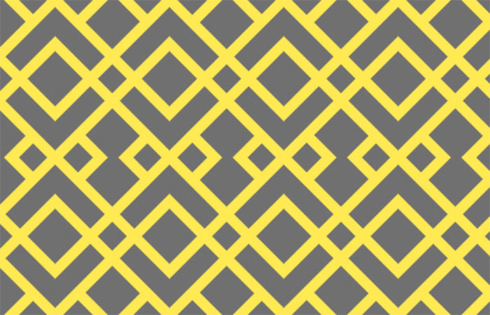Intertwining Trellis Pattern
