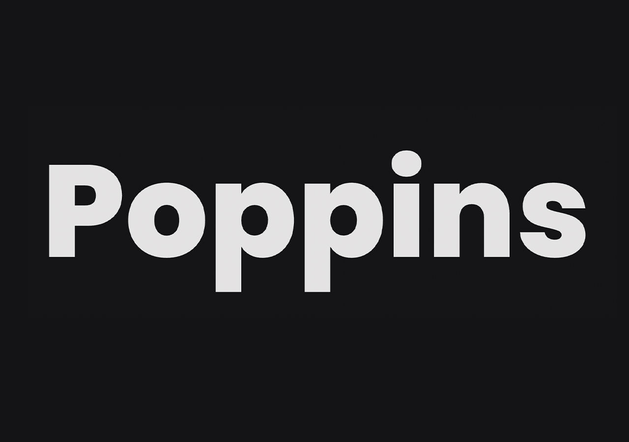 Poppins font