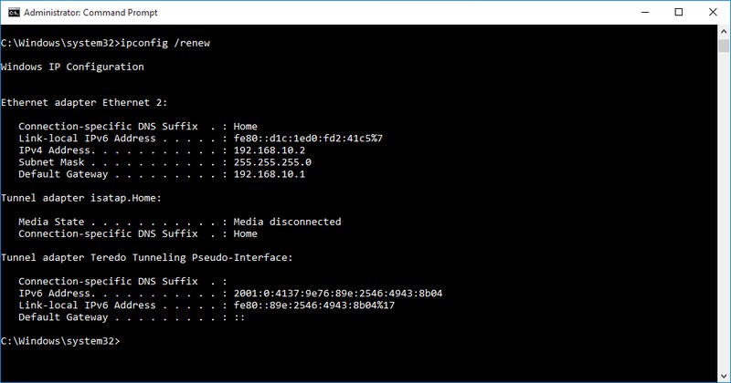 Configuring the Command Prompt Window