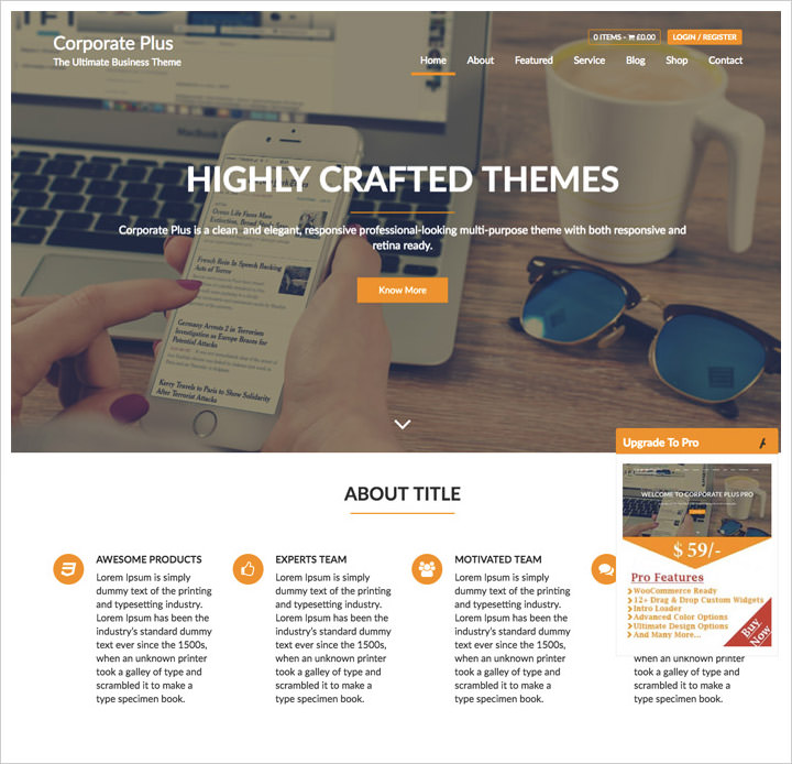 free wp themes