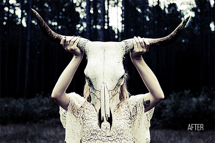 Cold Nightmare: Free Photoshop Action