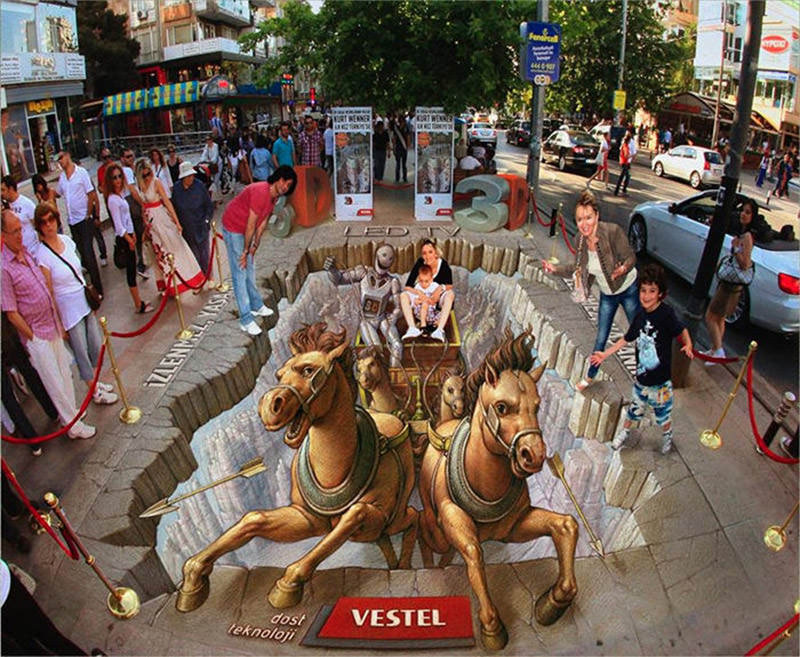 50 Cool 3D Street Art Murals Vol 4 Hongkiat