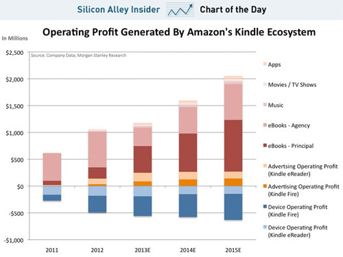 Amazon Kindle Profit