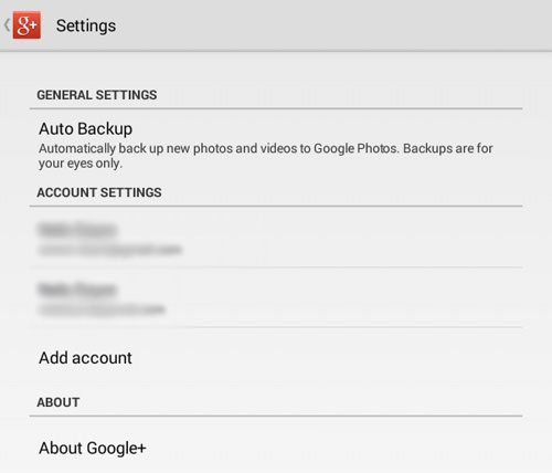 Supervise Your Google+ Account