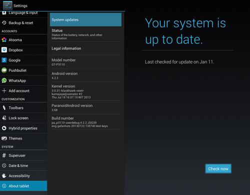 android system update