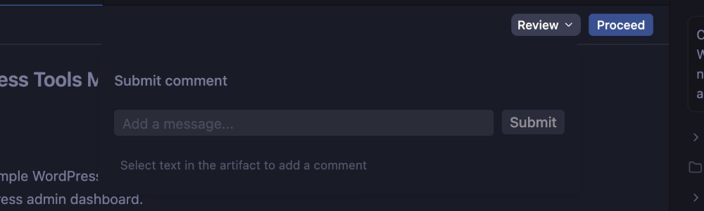 Google Antigravity plan proceed and actions
