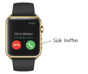 apple watch side button