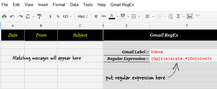 Advance Search using Regex