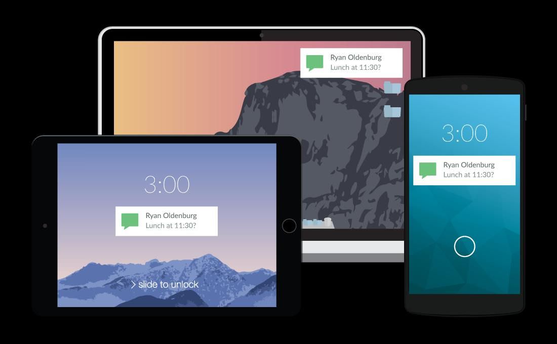 Pushbullet for connecting Android with PC or Mac