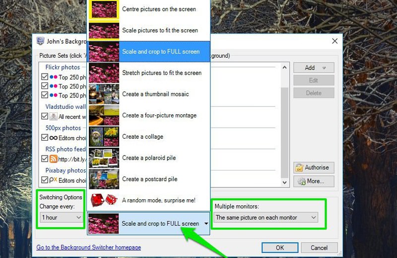 How To Set Bing Photos as Your Desktop Wallpaper Automatically In Windows 7