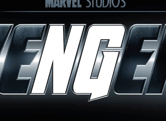 avengers font outline