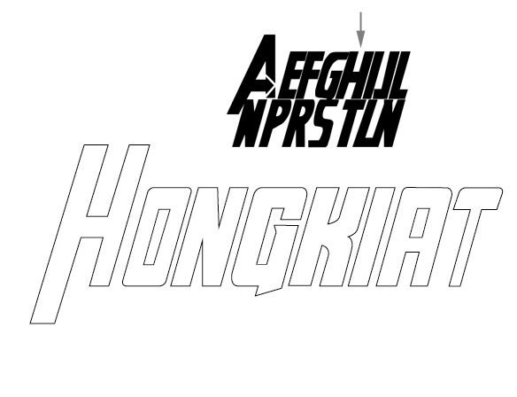 letter s avengers font