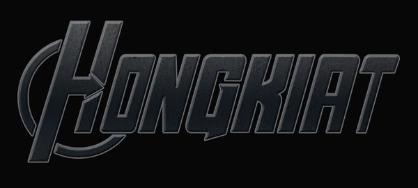 avengers logo in photoshop