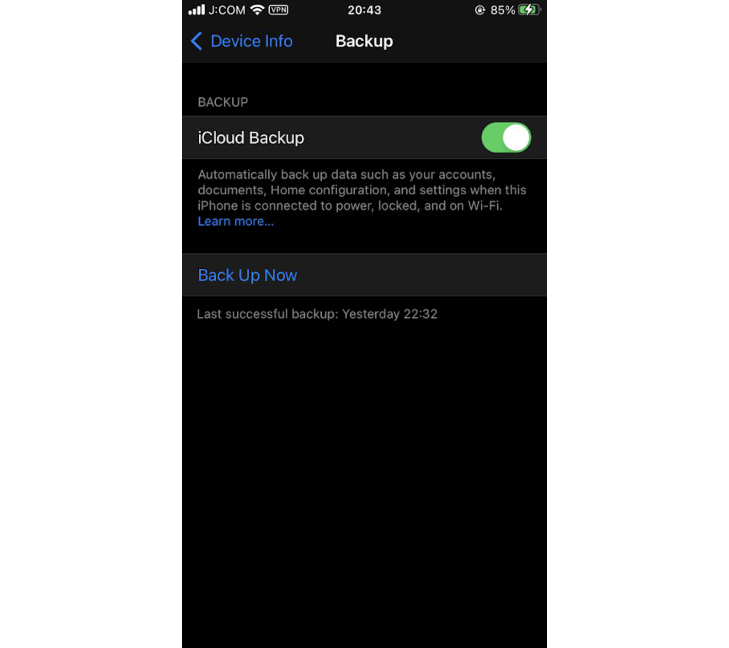 backup and restore ios devices