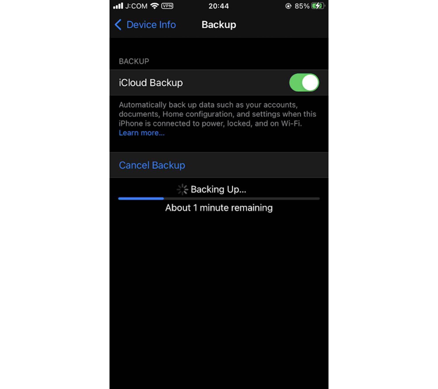 backup and restore ios devices