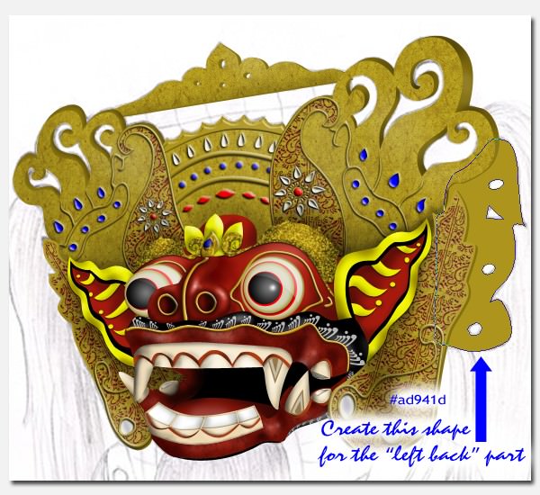 Balinese Barong Mask