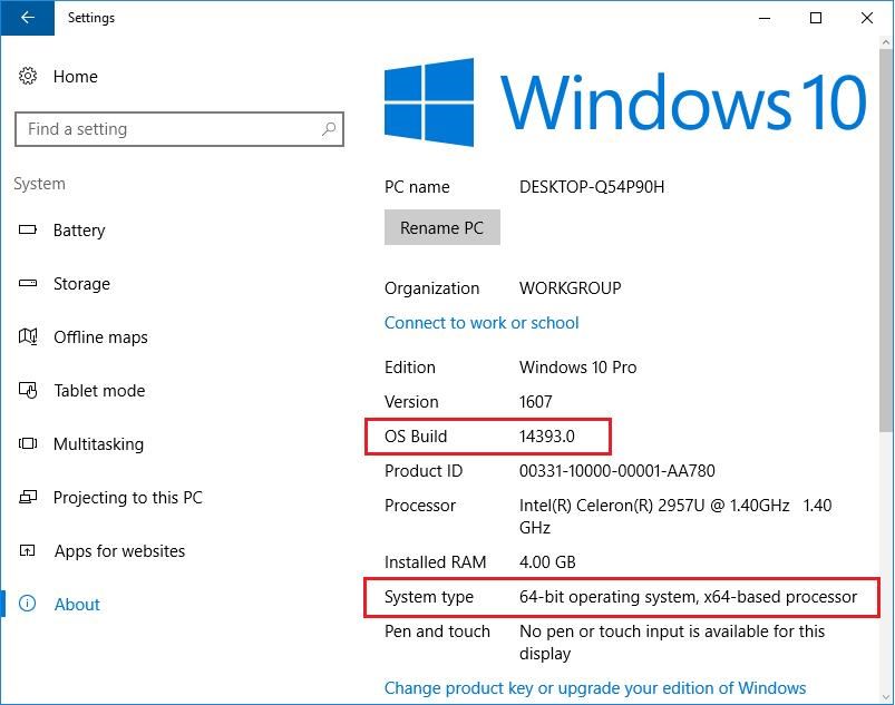 How to enable the Linux / Bash subsystem in Windows 10