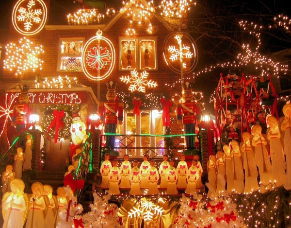 Dyker Heights' Christmas decorations in Brooklyn