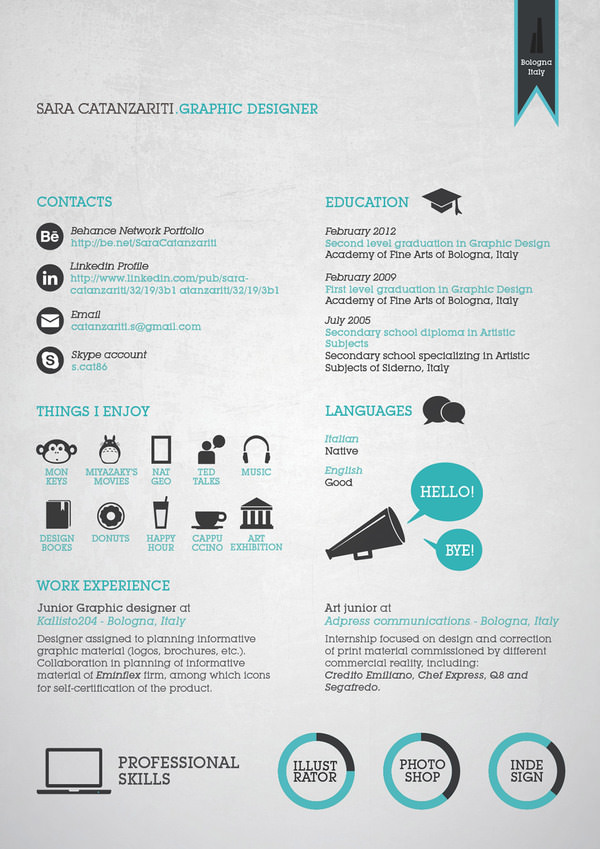 resume design