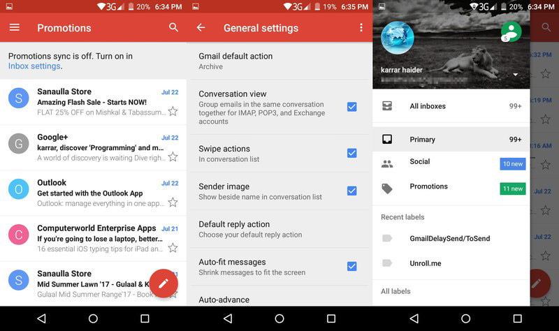 best email client android reddit yahoo