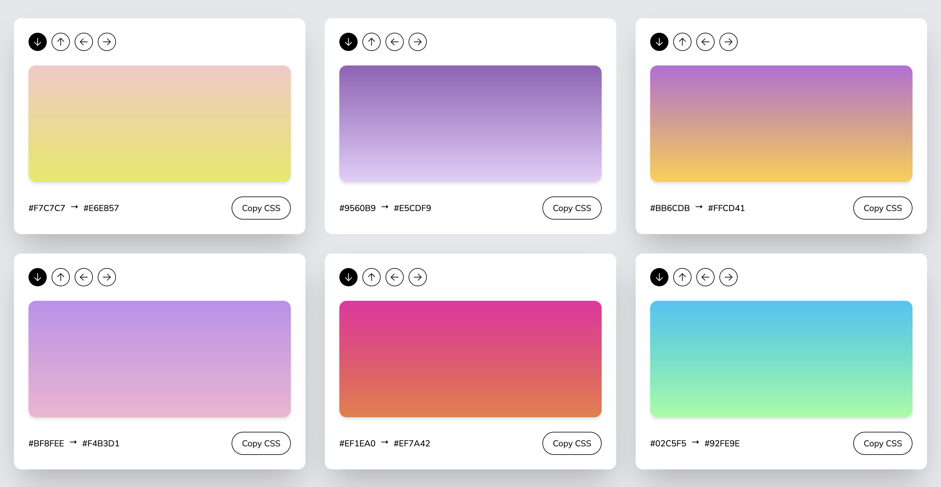 Gradients by Colorion