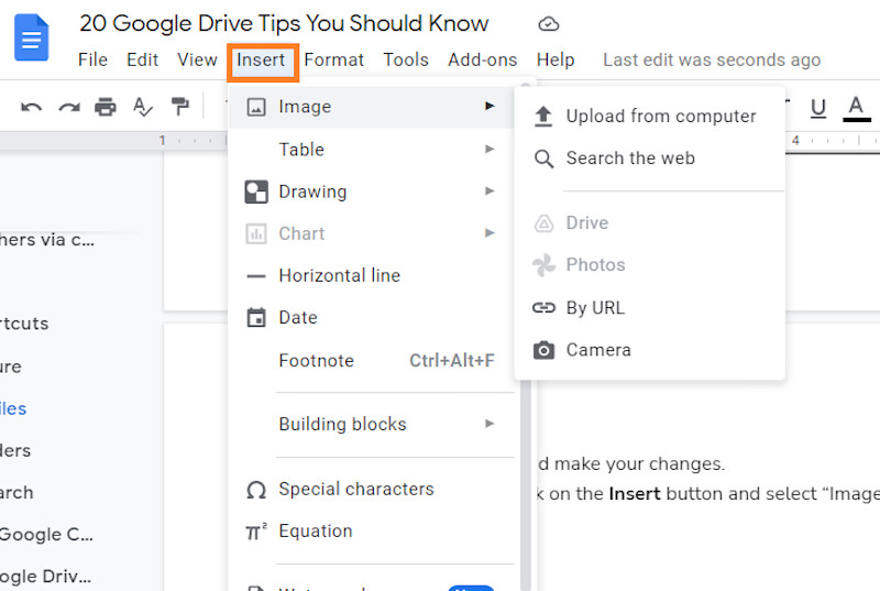 google drive tips