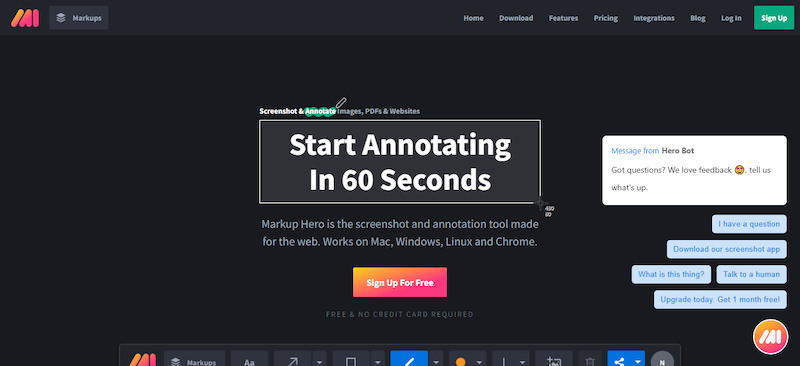 markup hero screenshot tool
