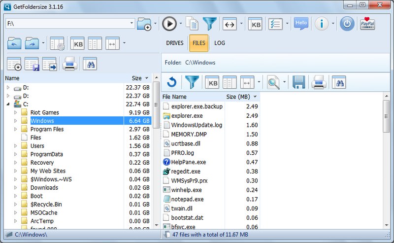 download the new for windows Folder Size Analyzer