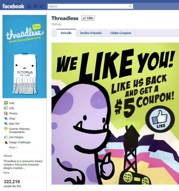 threadless fanpage