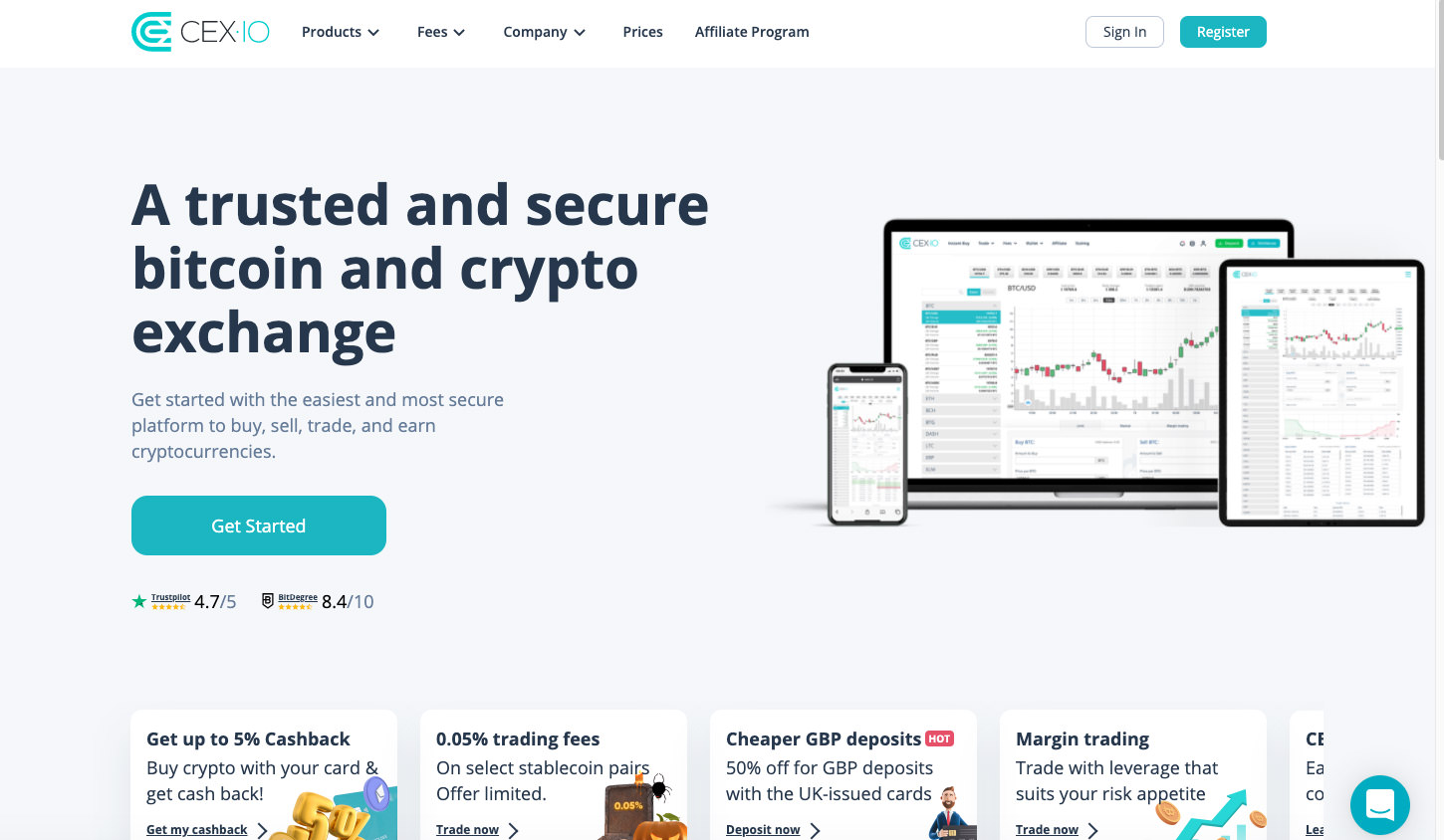 Cryptocurrency Exchange CEX.io