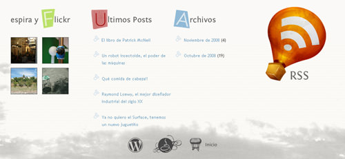 blog footer design