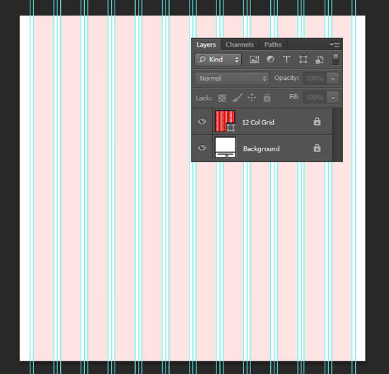 Loading the 12 Column Grid file