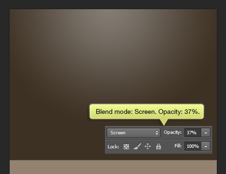 Modifying blend mode and opacity