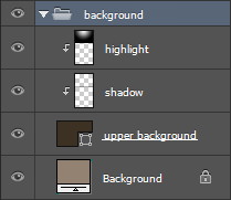 Grouping layers