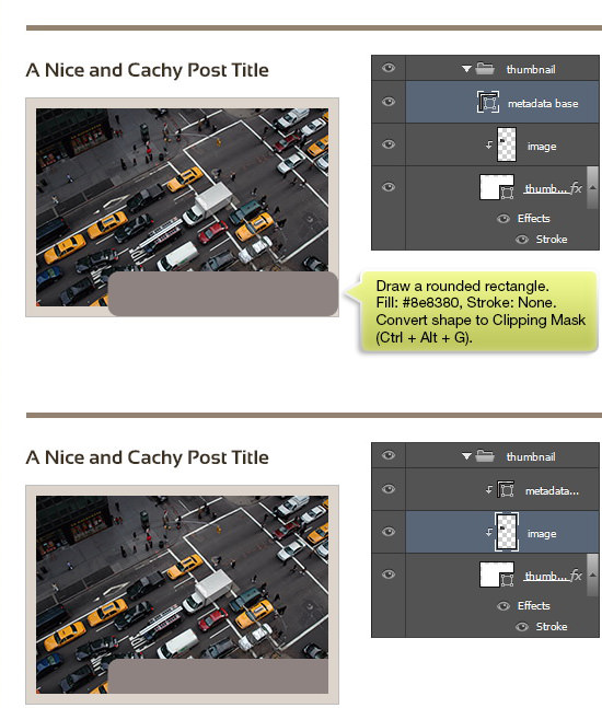 Adding a rounded rectangle detail