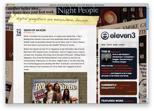 beautiful blog design