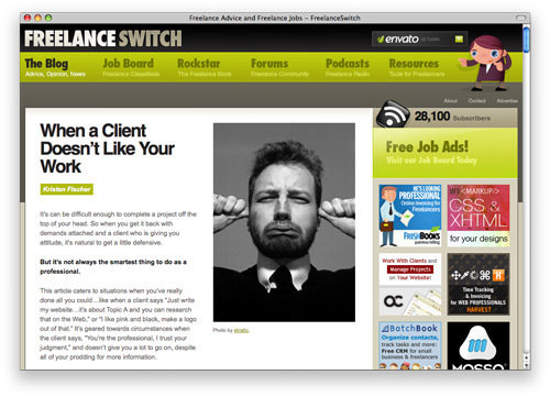 beautiful blog design