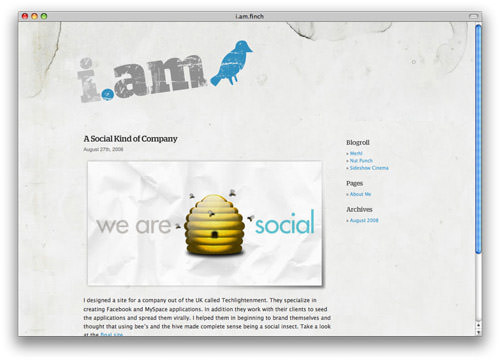 beautiful blog design