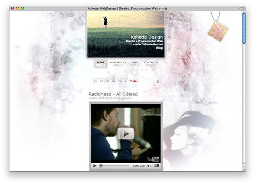 beautiful blog design