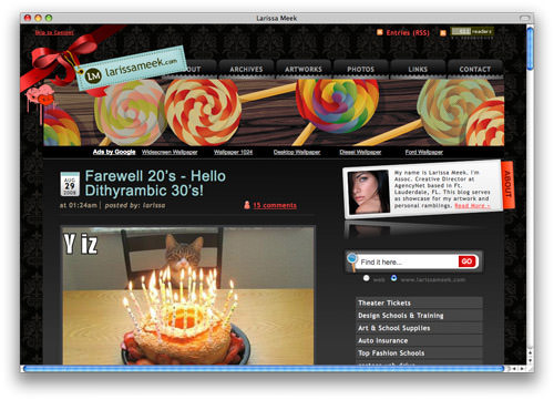 beautiful blog design