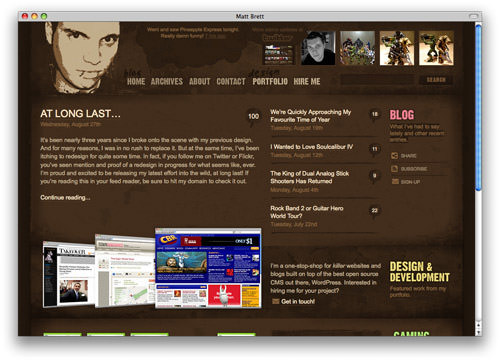 beautiful blog design