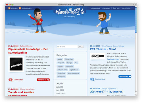 beautiful blog design