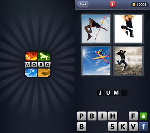 4 pics 1 word