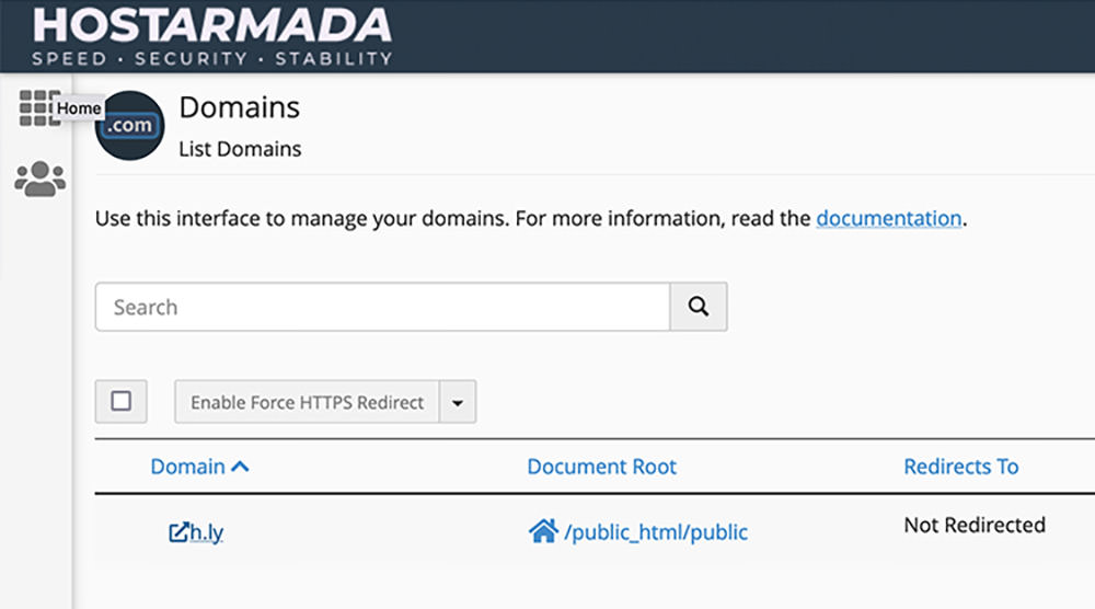 root directory