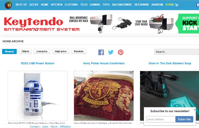 40 Websites To Buy Geeky Gifts You Should Know Hongkiat