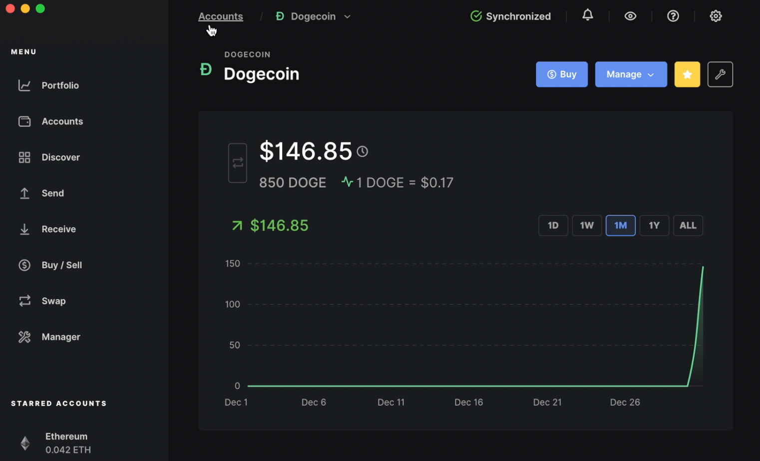 ycopy dogecoin core blockchain to new wallet