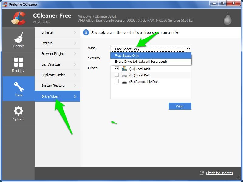 ccleaner duplicate finder too fast