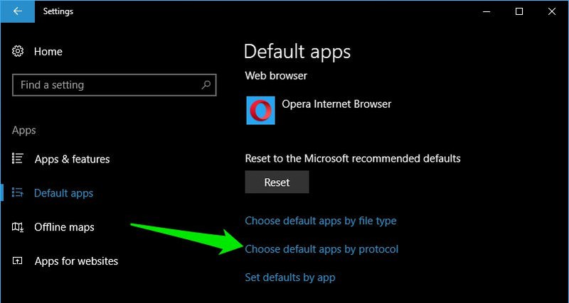 How to Set New Default Apps in Windows 10 - Hongkiat