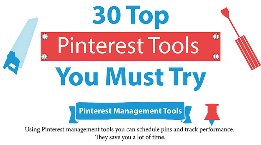 30 Top Pinterest Tools You Must Try at Least Once